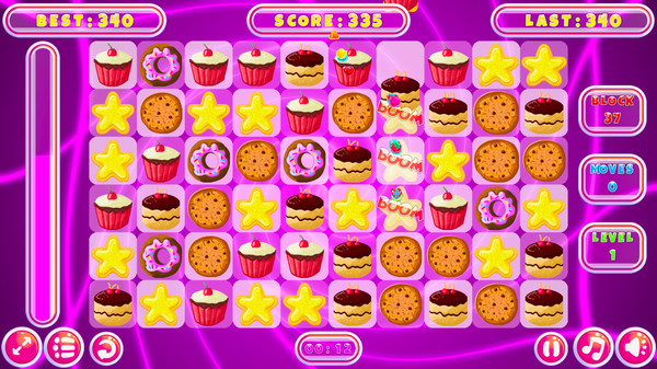 Sweet Match 3 game for windows Pc 1