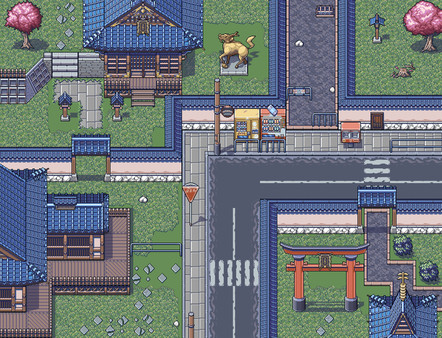 скриншот RPG Maker MV - Japanese Shrine and Temple Game Assets 3