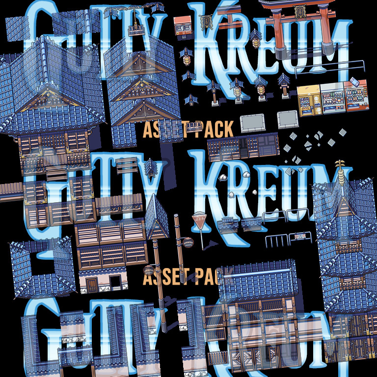 RPG Maker MV - Japanese Shrine and Temple Game Assets screenshot screenshot 4