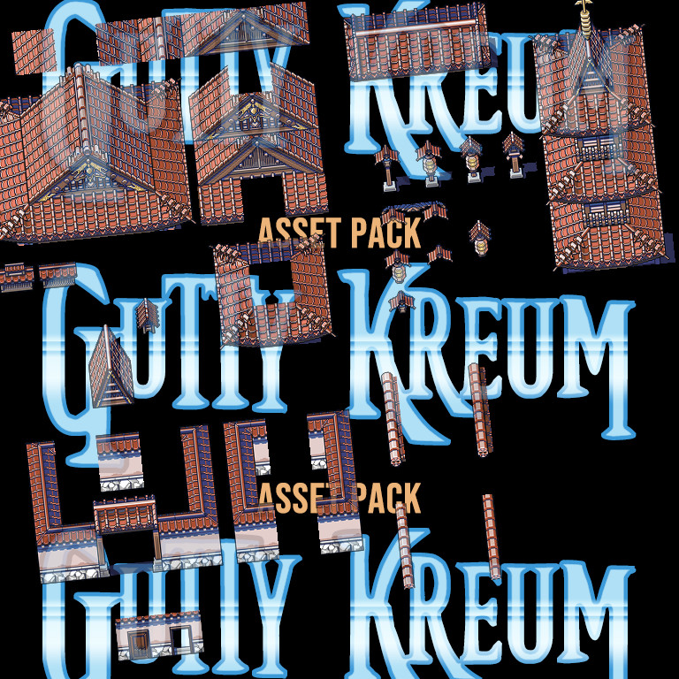 RPG Maker MZ - Japanese Shrine and Temple Game Assets screenshot screenshot 9