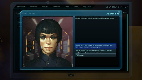 Starcom: Unknown Space game for Linux 1