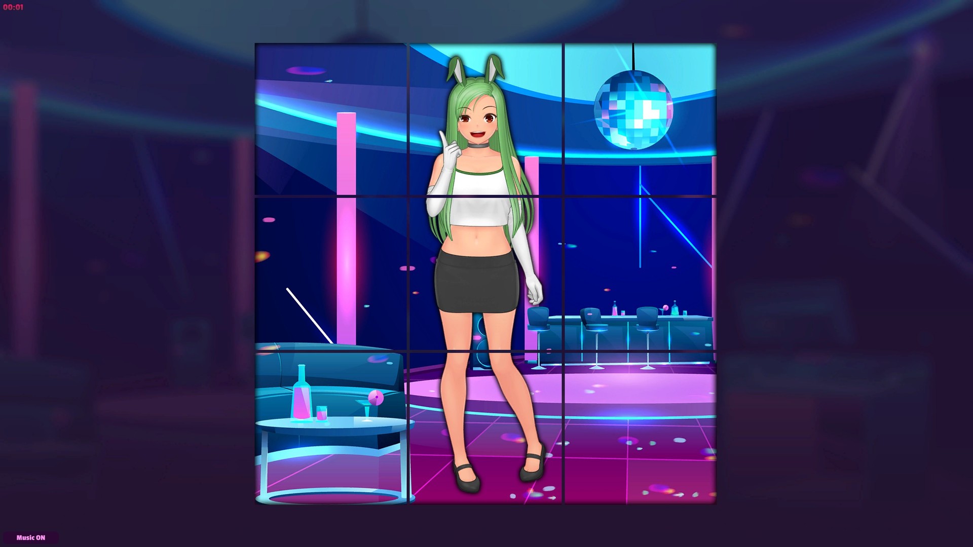 HotGirls Sliding Puzzle screenshot 1