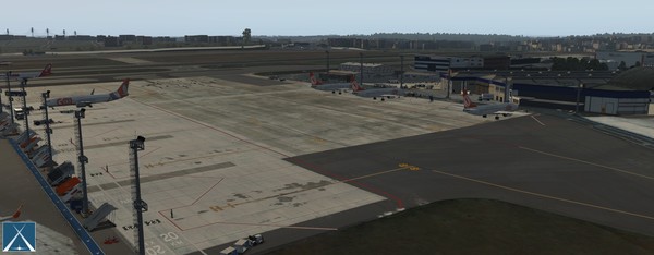 скриншот X-Plane 11 - Add-on: Globall Art - SBSP - Congonhas Airport 0