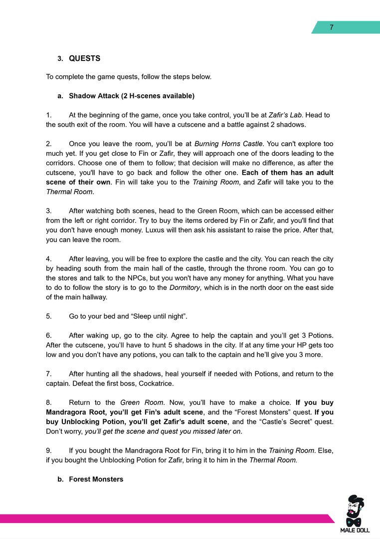 Burning Horns: Adult Art Pack + Guide screenshot screenshot 4