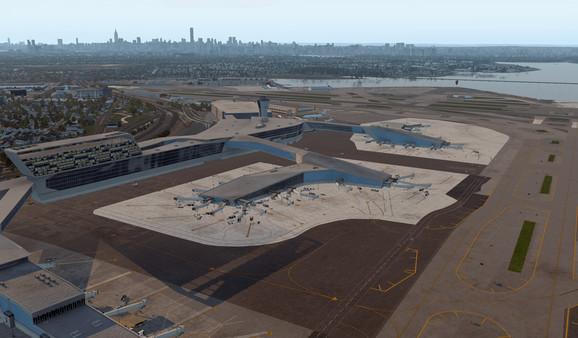 скриншот X-Plane 11 - Add-on: FeelThere - KLGA - La Guardia Airport 0