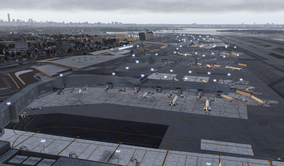 скриншот X-Plane 11 - Add-on: FeelThere - KLGA - La Guardia Airport 3
