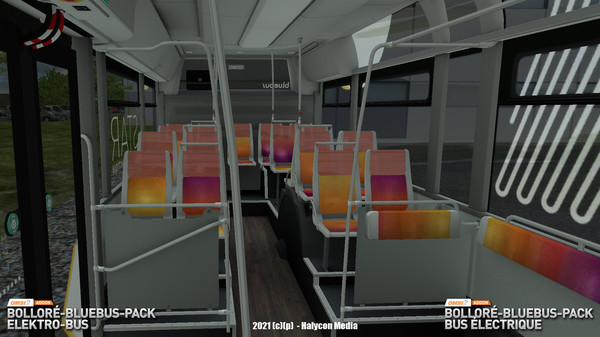 скриншот OMSI 2 Add-On Bolloré-Bluebus-Pack Elektro-Bus 3