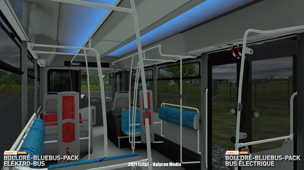 скриншот OMSI 2 Add-On Bolloré-Bluebus-Pack Elektro-Bus 2