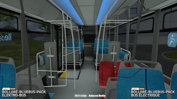 скриншот OMSI 2 Add-On Bolloré-Bluebus-Pack Elektro-Bus 4