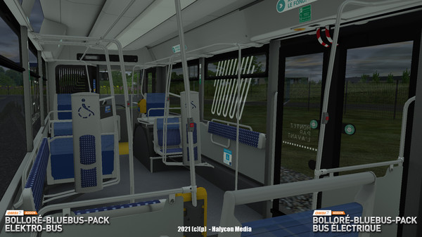скриншот OMSI 2 Add-On Bolloré-Bluebus-Pack Elektro-Bus 0