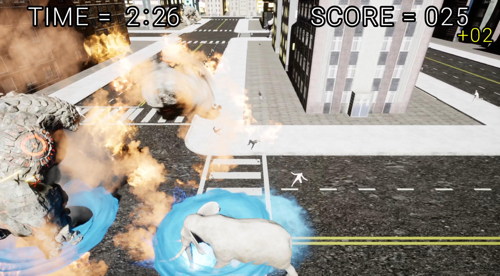 ELE RAMPAGE screenshot 1