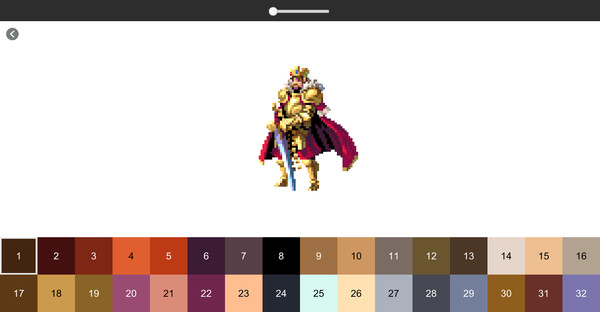 скриншот Coloring Pixel - Fantasy Characters 3