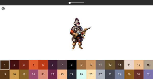 скриншот Coloring Pixel - Fantasy Characters 5