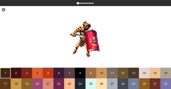 скриншот Coloring Pixel - Fantasy Characters 4