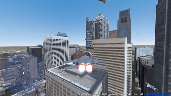 Скриншот из City Air Battle