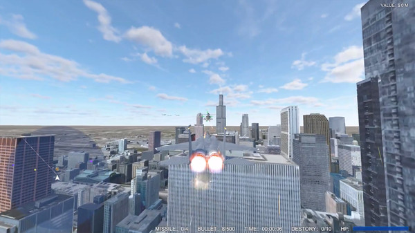 Скриншот из City Air Battle