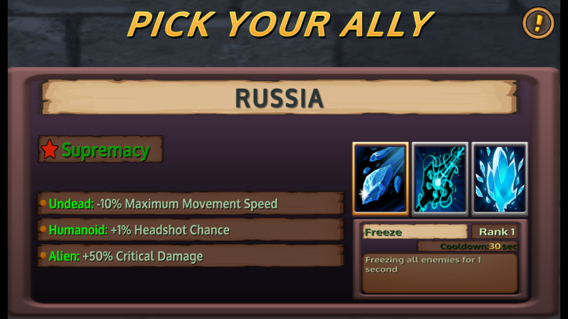 Trial Of Empires TD #11