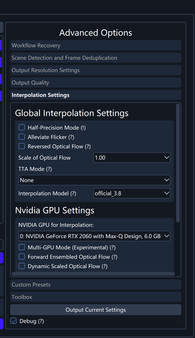 скриншот SVFI - Targeted optimization of RTX 30 series graphics cards 2