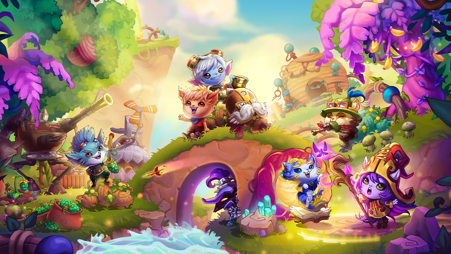 Bandle Tale: A League of Legends Story - Imagem de Fundo do Jogo