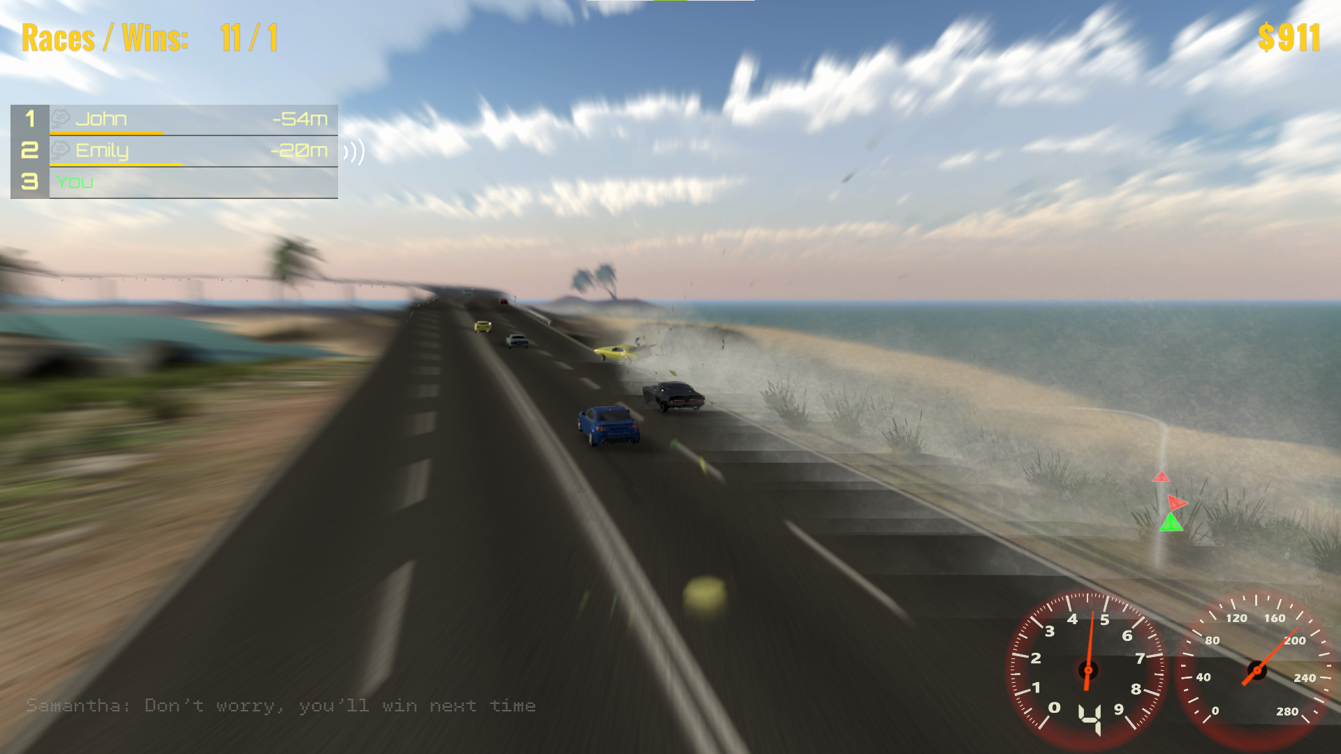 Traffic Chase Demo #5