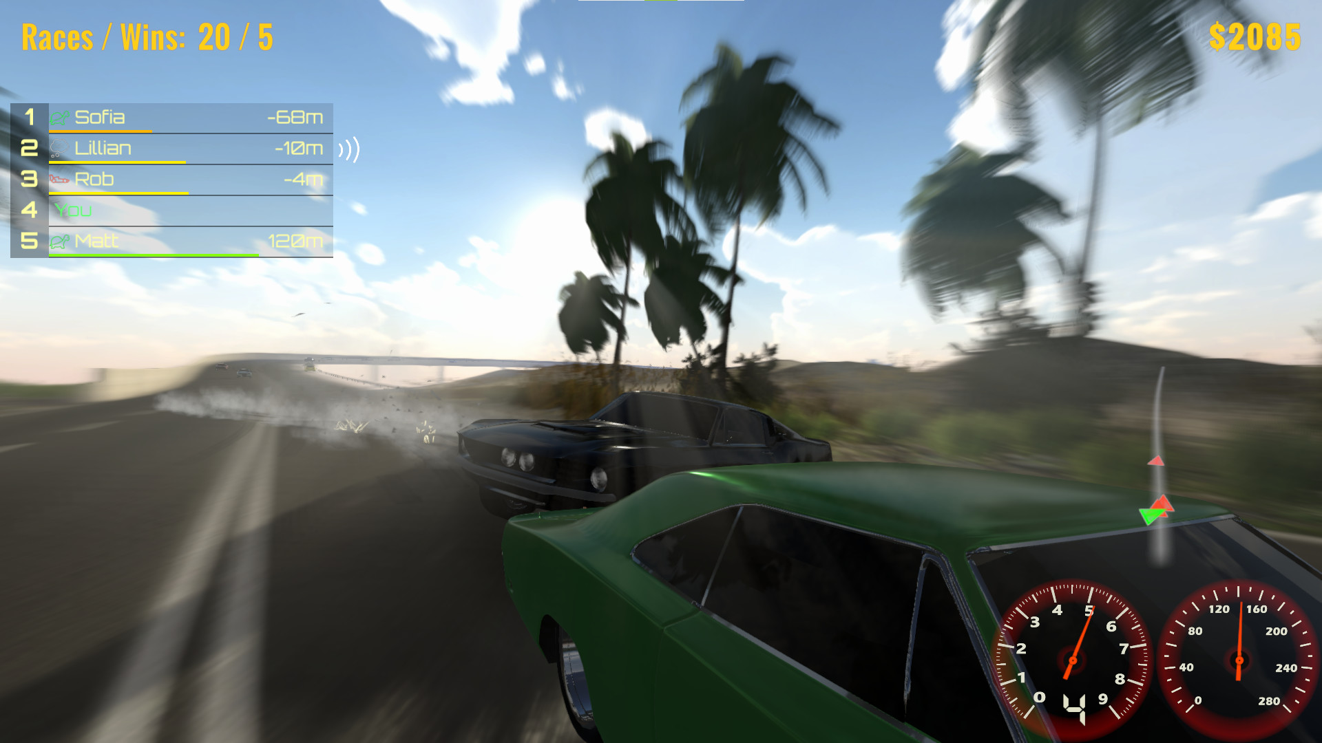 Traffic Chase Demo #7