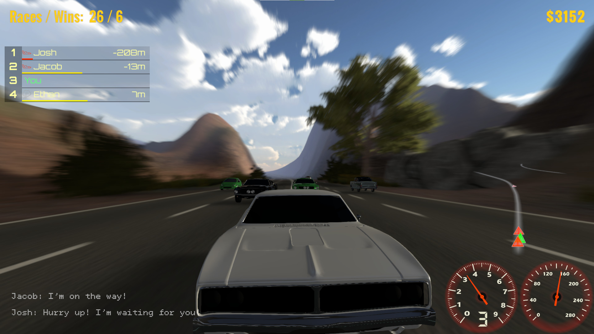 Traffic Chase Demo #8