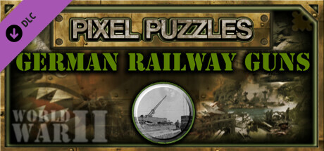 Pixel Puzzles WW2 Jigsaw - Pack: German Railway Guns banner image