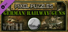 Pixel Puzzles WW2 Jigsaw - Pack: German Railway Guns