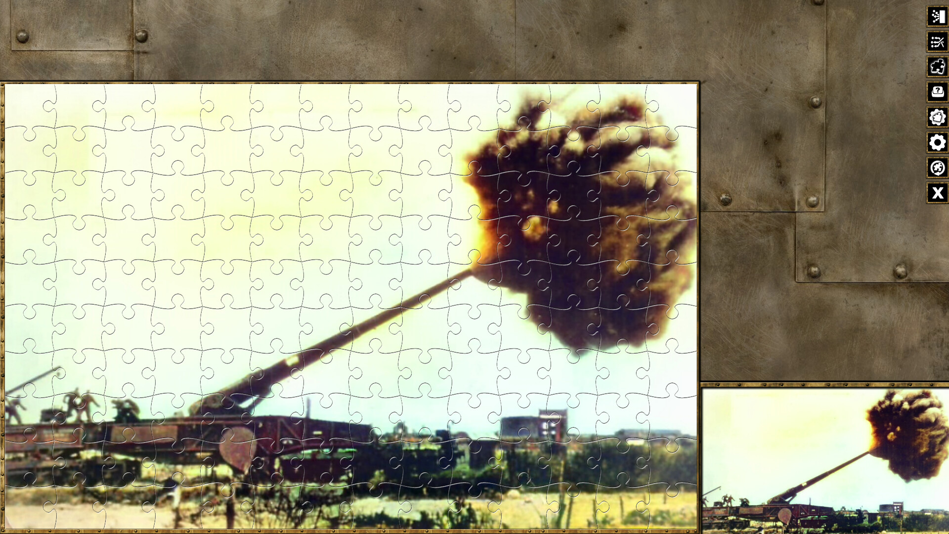 Pixel Puzzles WW2 Jigsaw - Pack: German Railway Guns #7