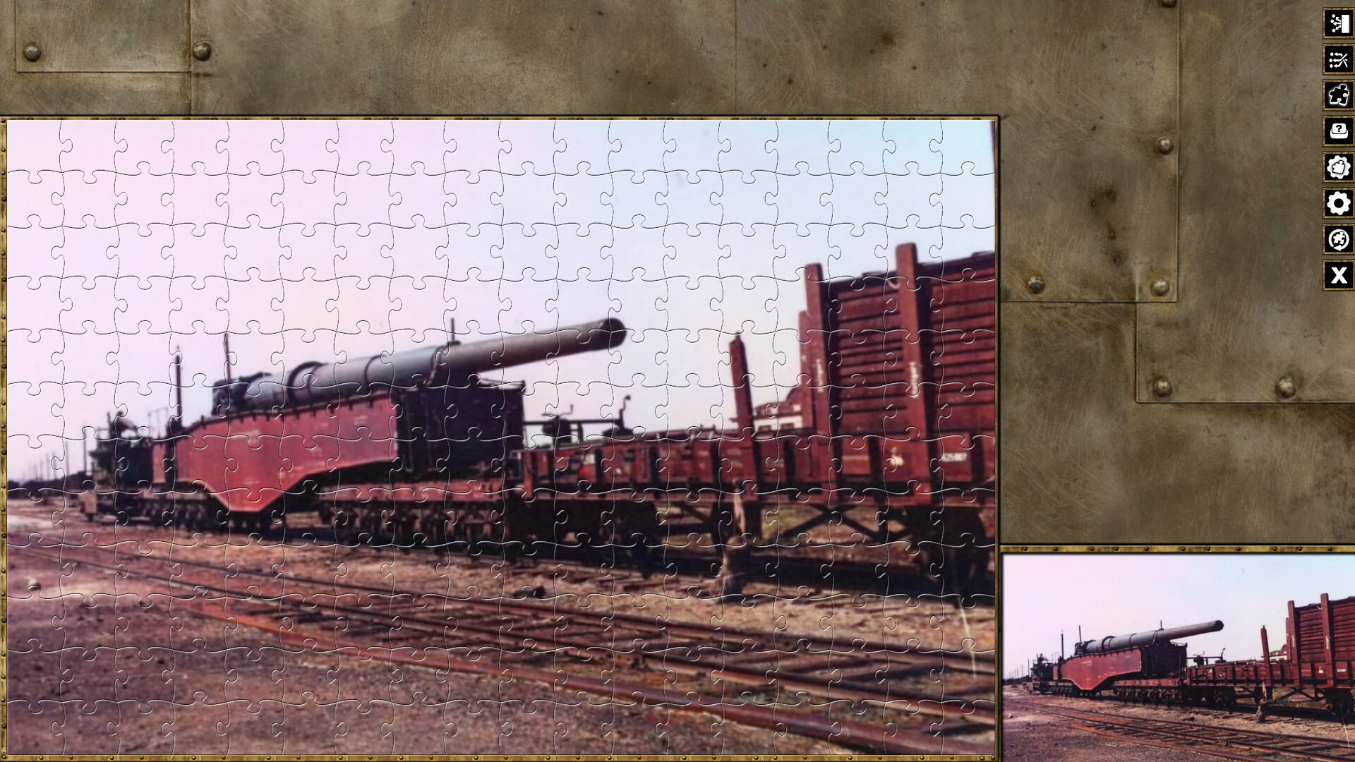 Pixel Puzzles WW2 Jigsaw - Pack: German Railway Guns #14