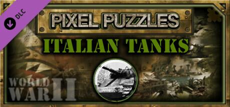 Pixel Puzzles WW2 Jigsaw - Pack: Italian Tanks banner image