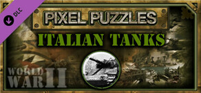 Pixel Puzzles WW2 Jigsaw - Pack: Italian Tanks