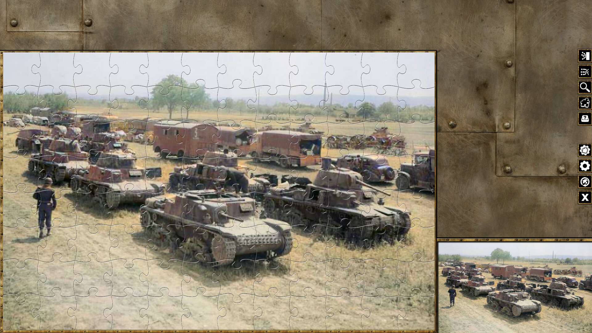 Pixel Puzzles WW2 Jigsaw - Pack: Italian Tanks on Steam