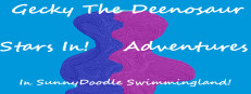 Gecky The Deenosaur Stars In! Adventures In SunnyDoodle Swimmingland! 게임 이미지