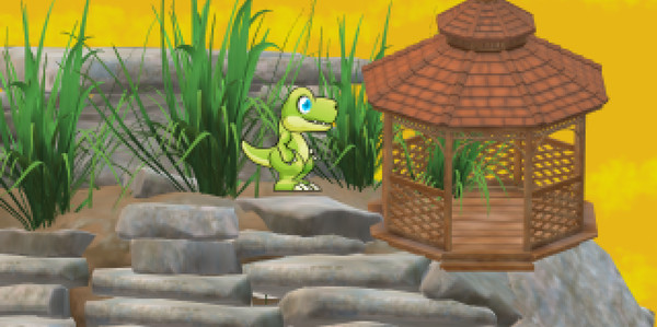 Скриншот из Gecky The Deenosaur Stars In! Adventures In SunnyDoodle Swimmingland!