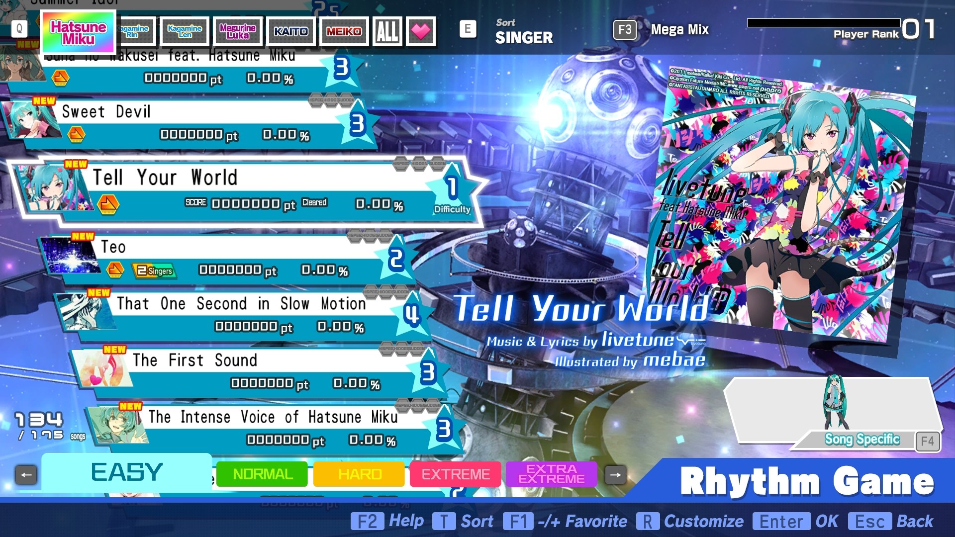 Mega Mix+ 1.02 Patch Notes