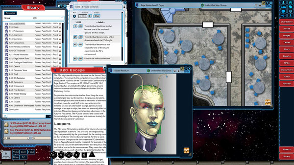 скриншот Fantasy Grounds - Future's Past: First Contact (3 of 5) 2