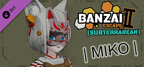 banzai escape 2 subterranean - miko costumes vertical card thumbnail