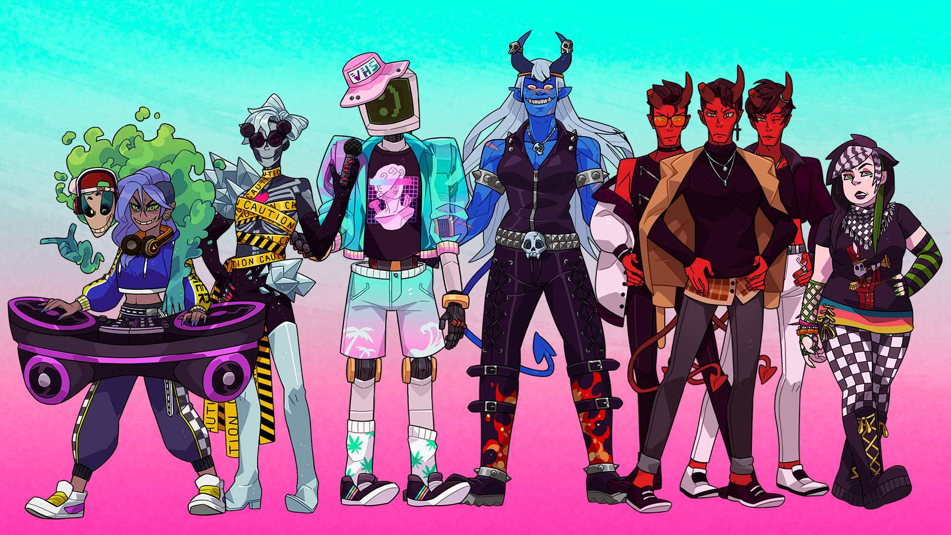 Monster Camp Outfit Pack - Music Genres #0