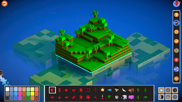 скриншот Blox 3D World 0