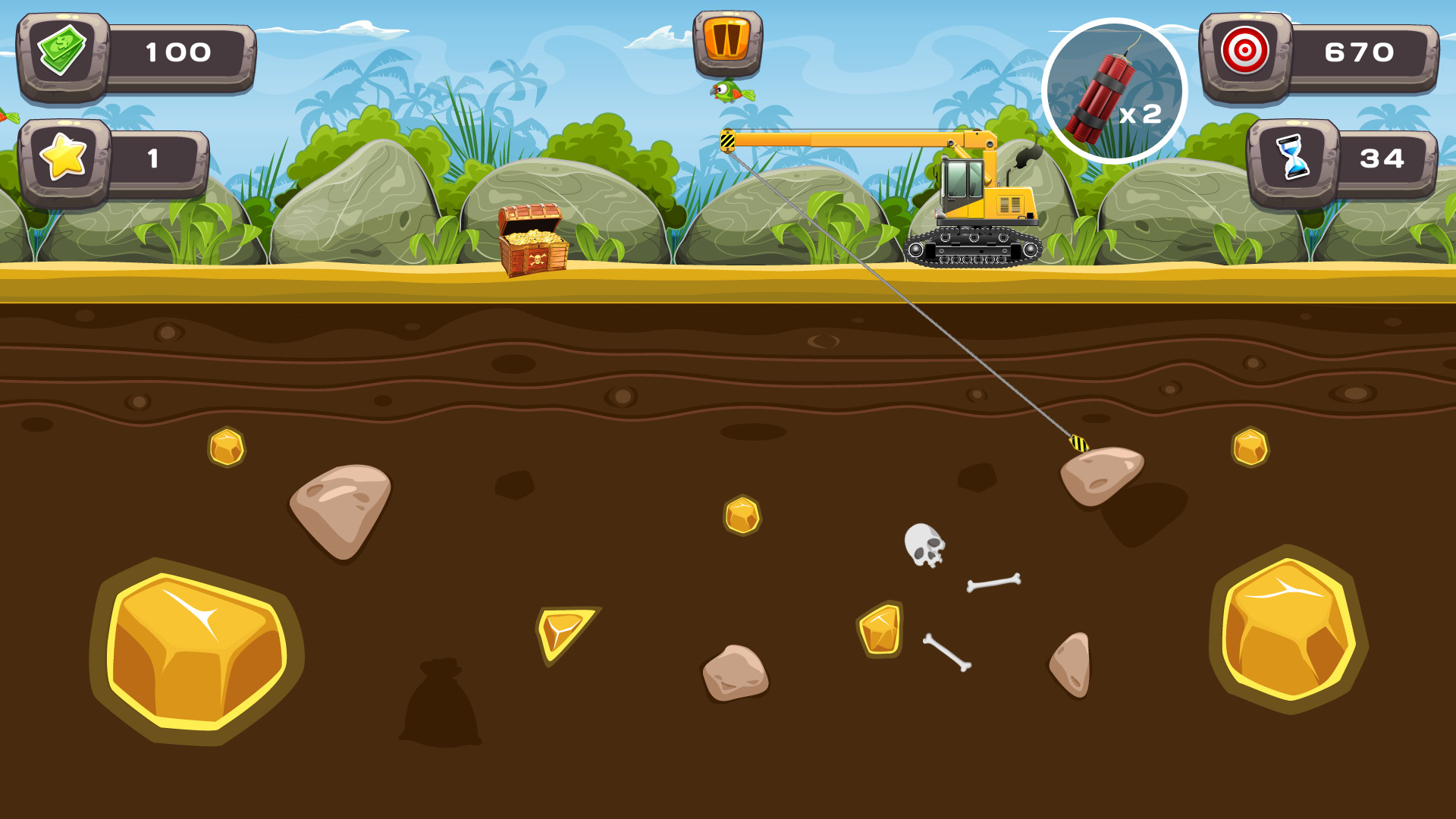 Gold Miner 🕹️ Play on CrazyGames