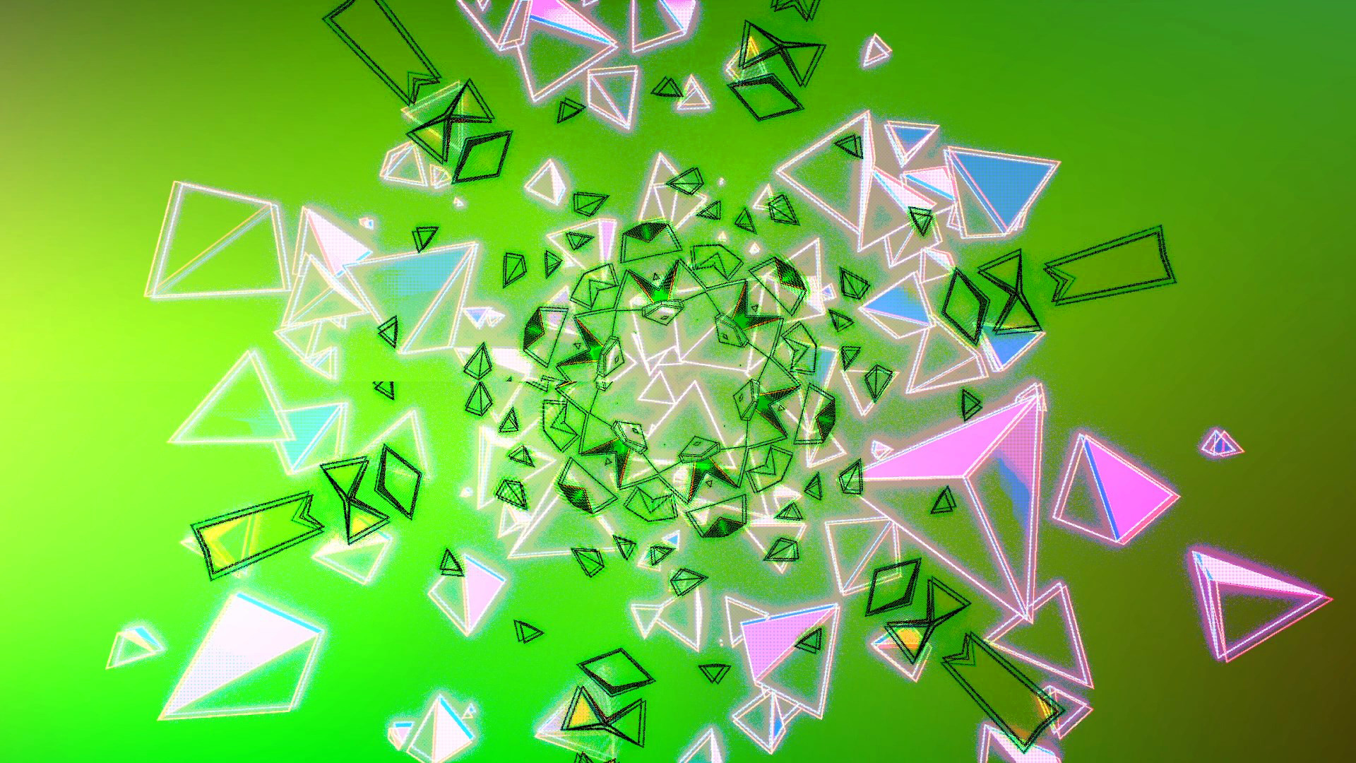 SonicLoop VJ - Realtime VJ content creator for streaming, music videos and live performance Demo #7