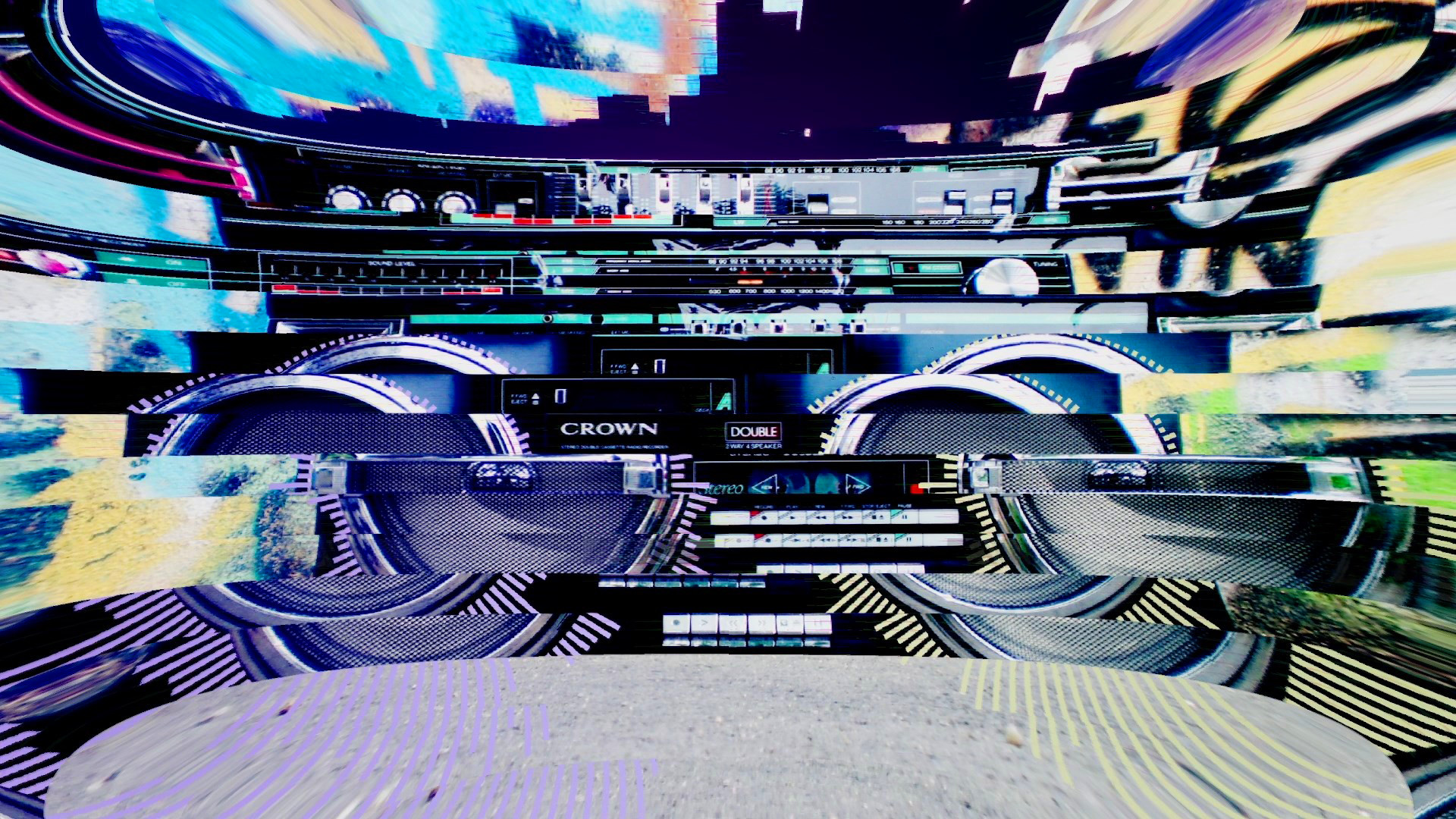 SonicLoop VJ - Realtime VJ content creator for streaming, music videos and live performance Demo #0