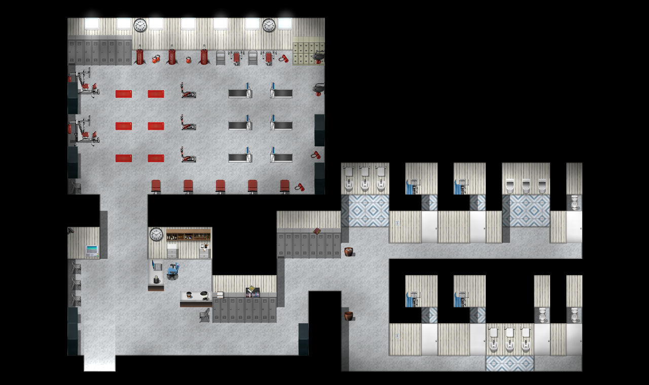 RPG Maker MV - KR Urban Modern Tileset - Interiors #3