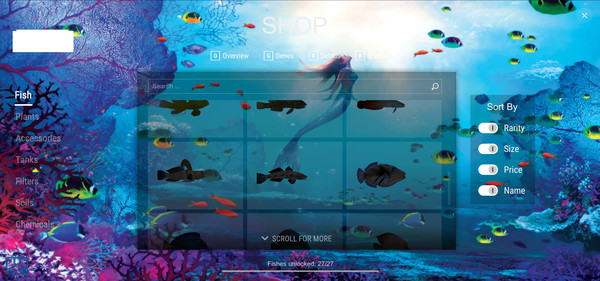 скриншот Darwin's Aquarium 3