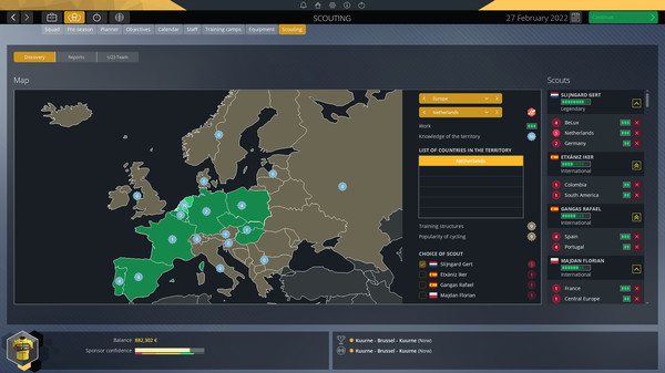 Скриншот из Pro Cycling Manager 2022