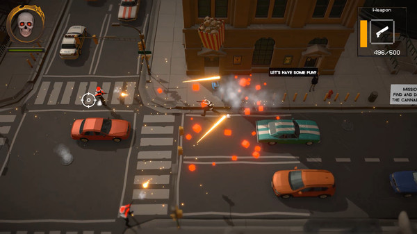 Скриншот из Super Gunfight