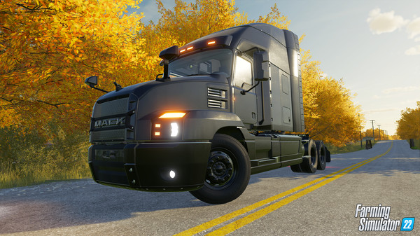 скриншот Farming Simulator 22 - Mack Trucks: Black Anthem 0