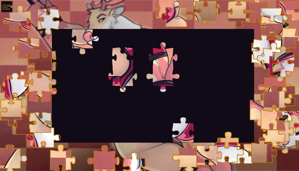 Love Hentai and Puzzles: Cattle and Horses screenshot 1