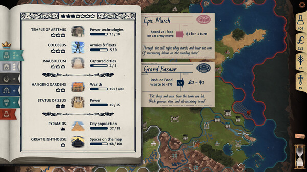 Ozymandias: Bronze Age Empire Sim game for Linux 1